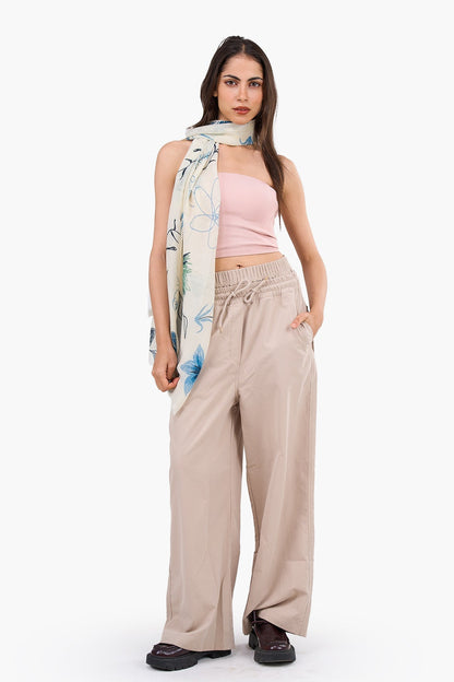 Strapless Cropped Ribbed Top