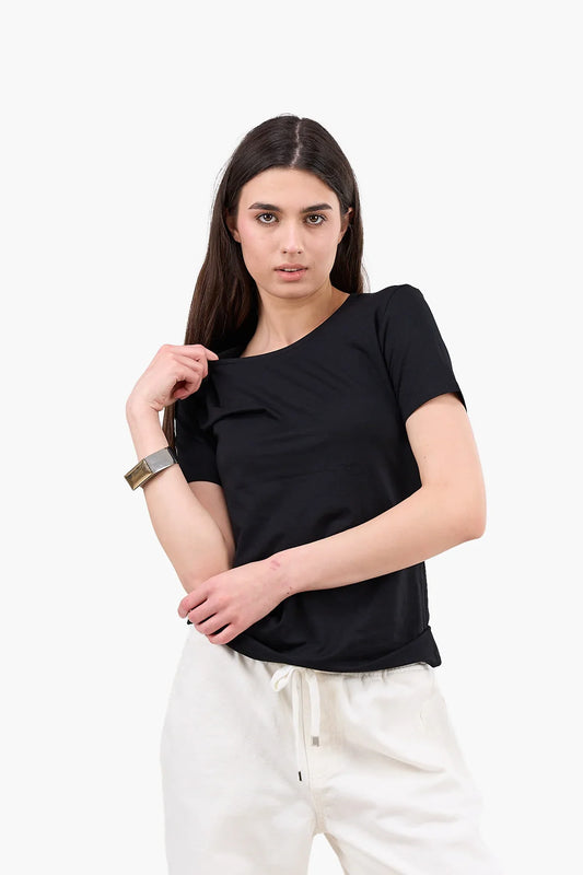 Timeless Tencel Crew Neck Top