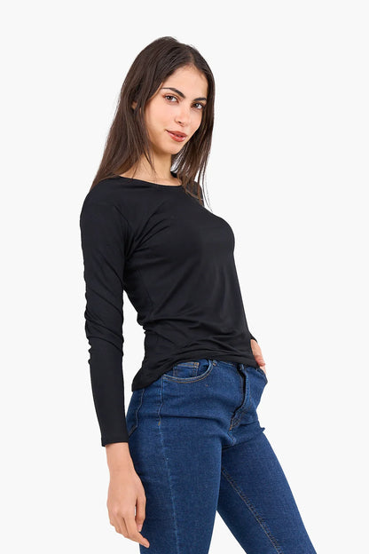 Long Sleeves Basic Top