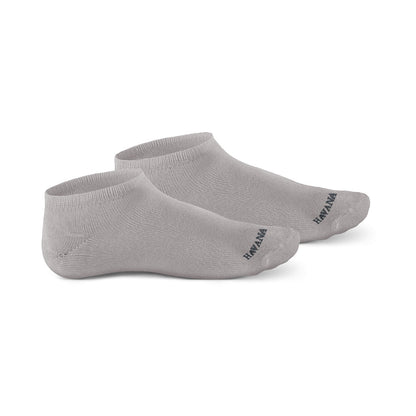 Plain Grey Ankle Socks
