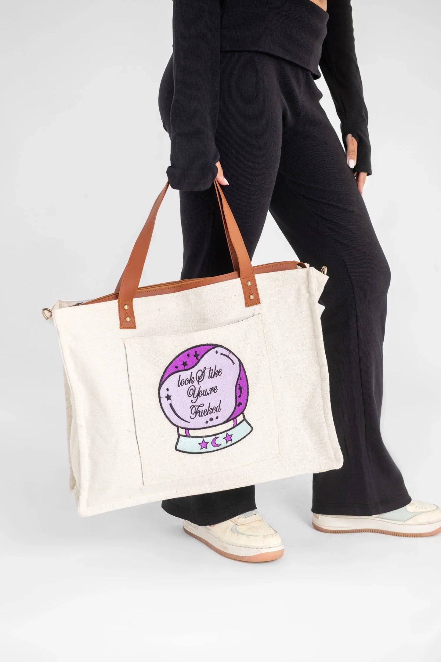 Canvas Wanderlust Canvas Tote - Multicolor