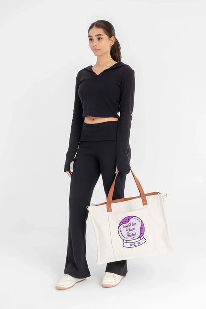 Canvas Wanderlust Canvas Tote - Multicolor