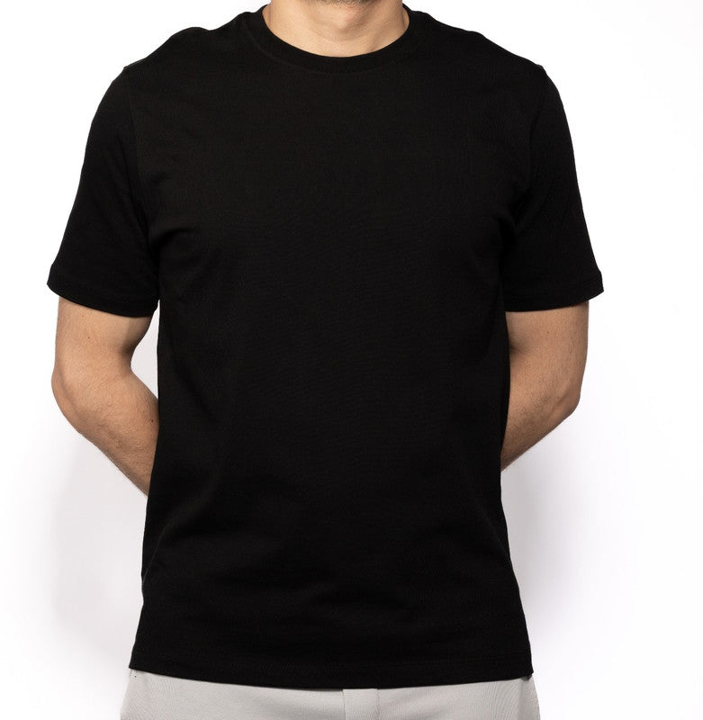 Cotton Basic T-shirt - Black