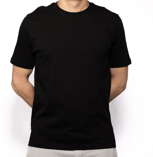 Cotton Basic T-shirt - Black