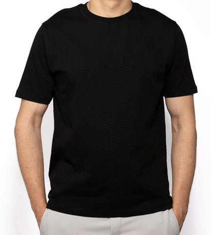 Cotton Basic T-shirt - Black