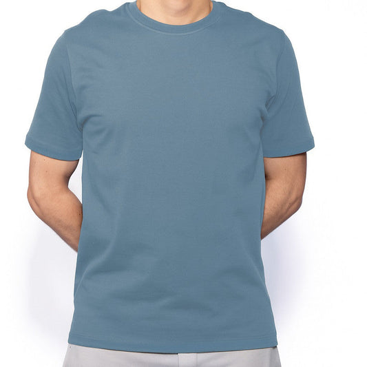 Cotton Basic T-shirt - Slate Blue