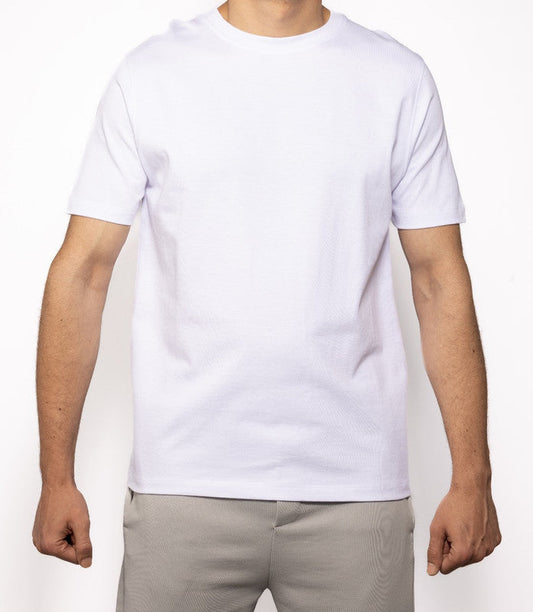 Cotton Basic T-shirt - White