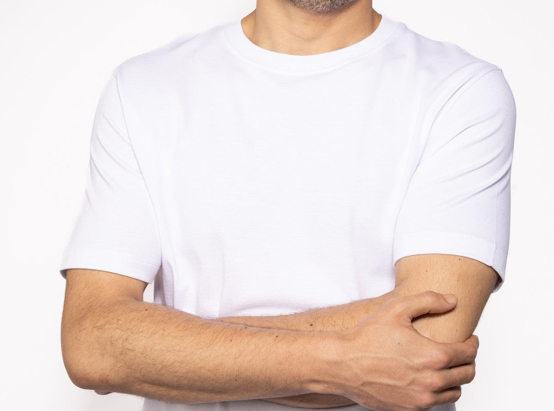 Cotton Basic T-shirt - White