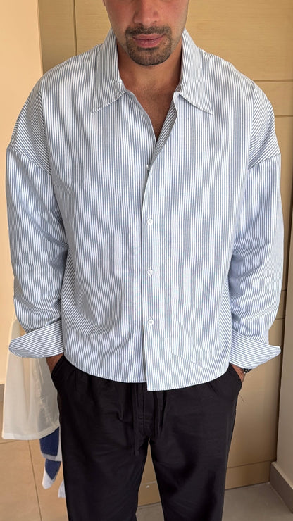 STRIPED LONG SLEEVE SHIRT