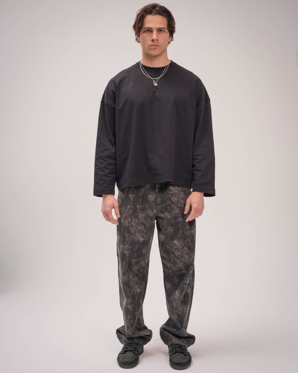 GUNMETAL GREY CAMO PANTS