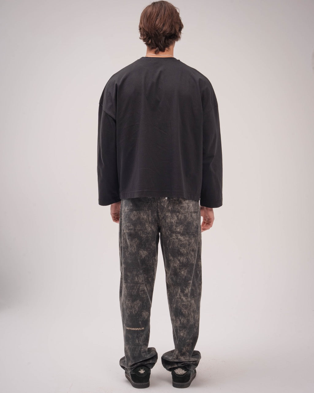 GUNMETAL GREY CAMO PANTS