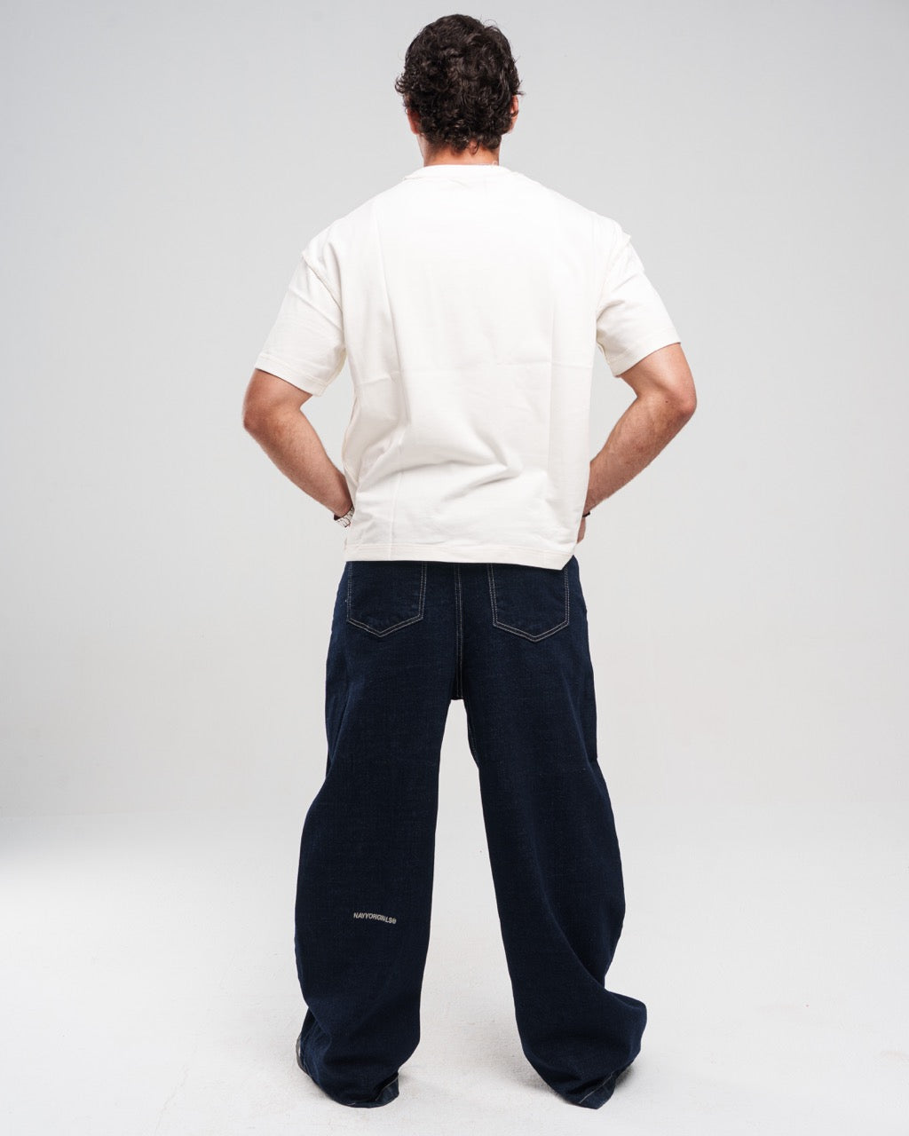 RAW UNISEX SUPER BAGGY JEANS