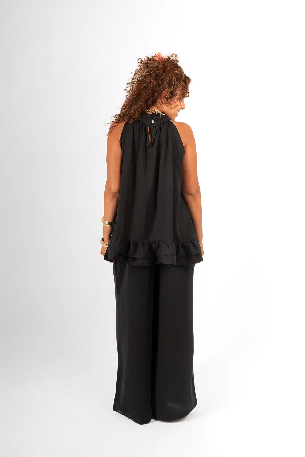 High Neckline Cocktail Set