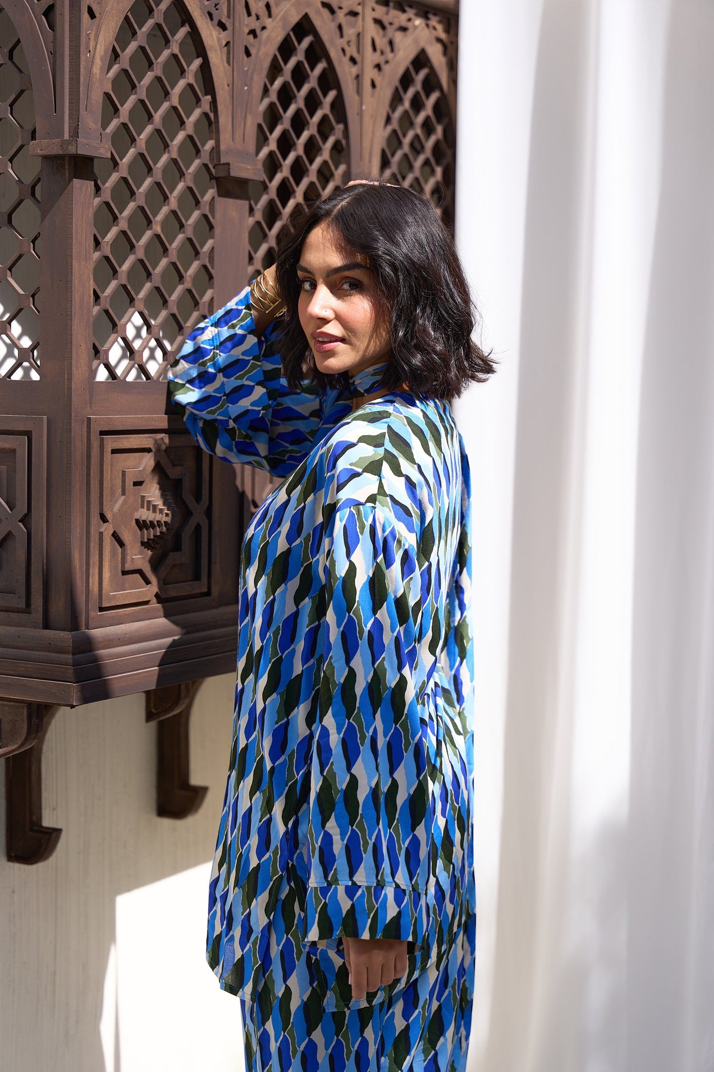 Relax Fit Colorful Kimono