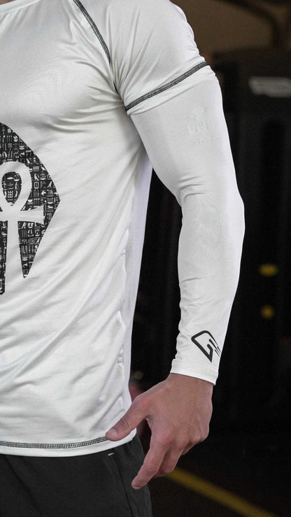 Synthetic Power arm - White