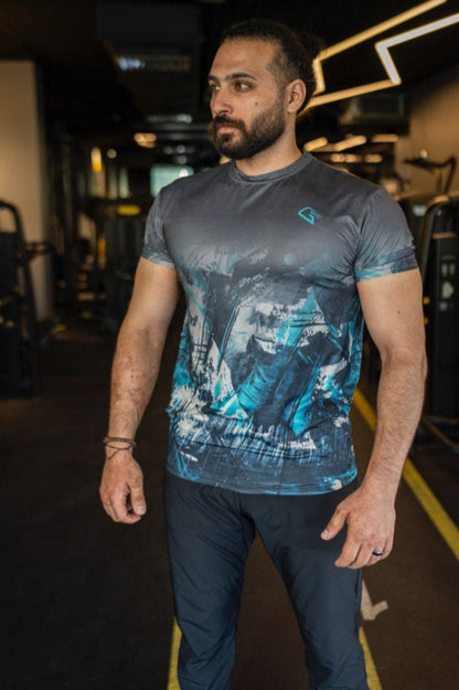 Synthetic Beast Mode Sport T-Shirt - Multicolor