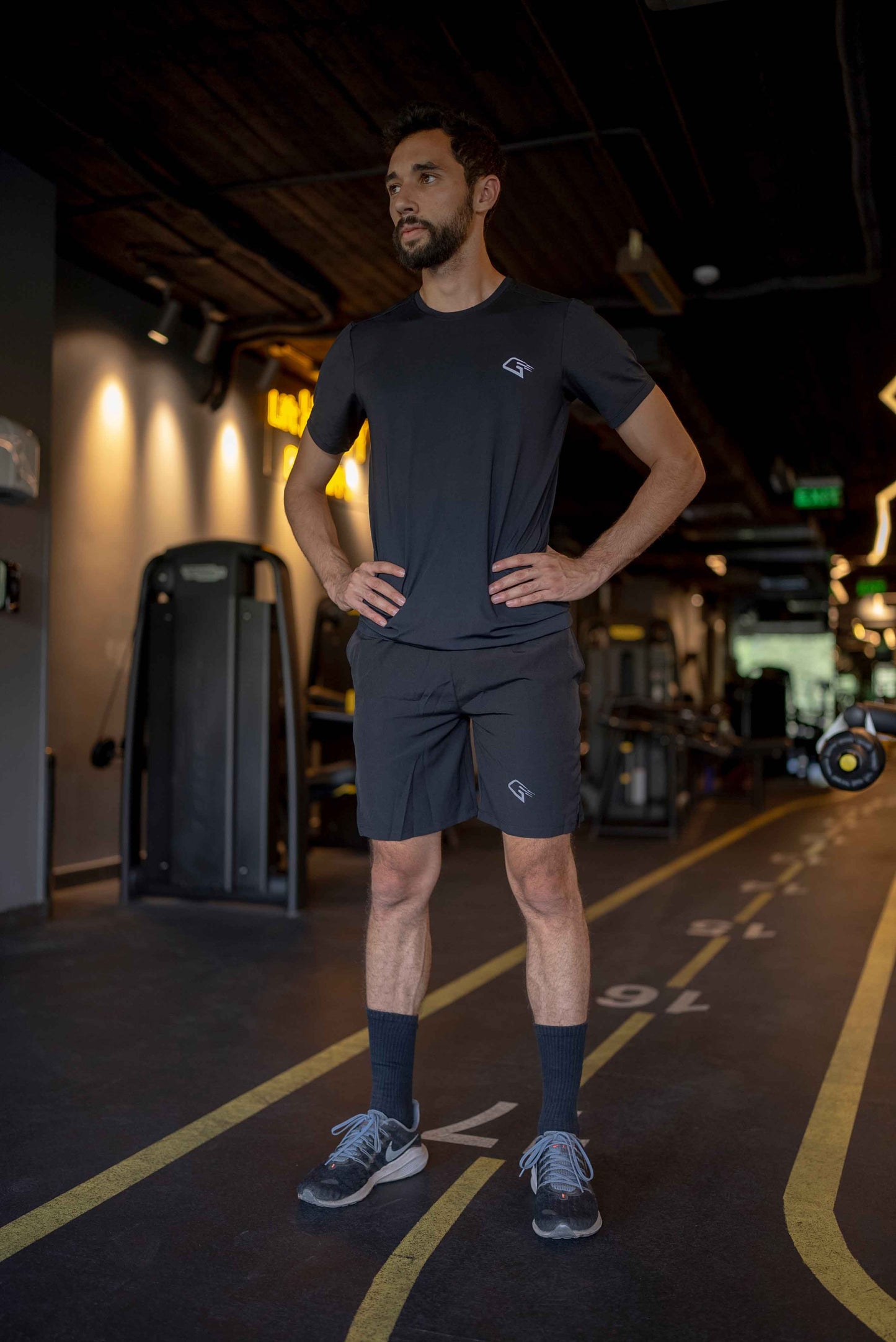 Synthetic Blume basic Shorts V2 - Black