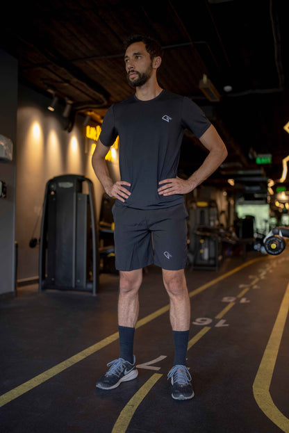 Synthetic Blume basic Shorts V2 - Black