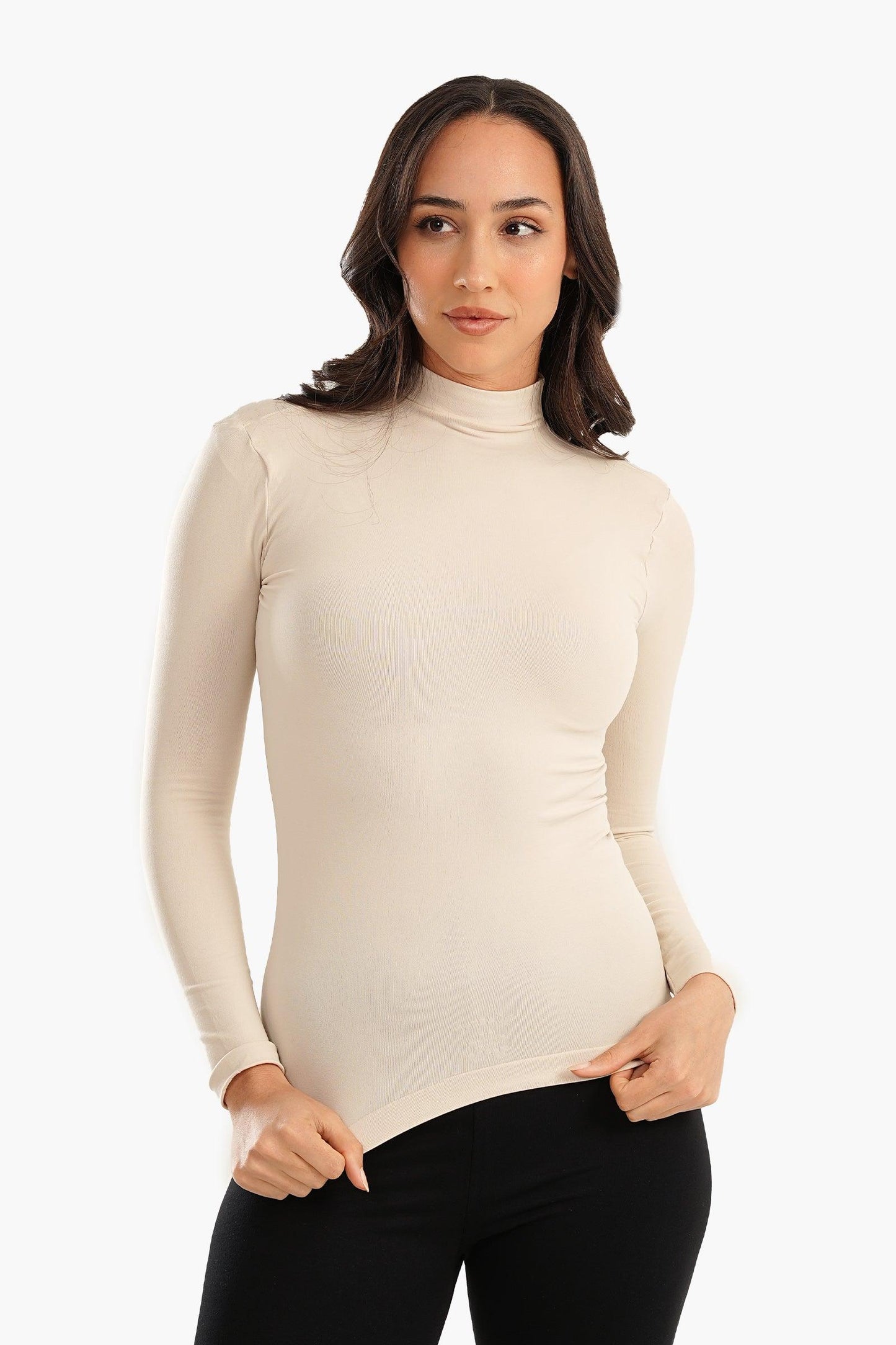 Microfiber Long Sleeves Top - Carina - ÙƒØ§Ø±ÙŠÙ†Ø§