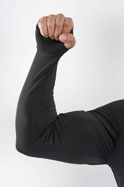 Synthetic Midnight Grin T-Shirt - Black