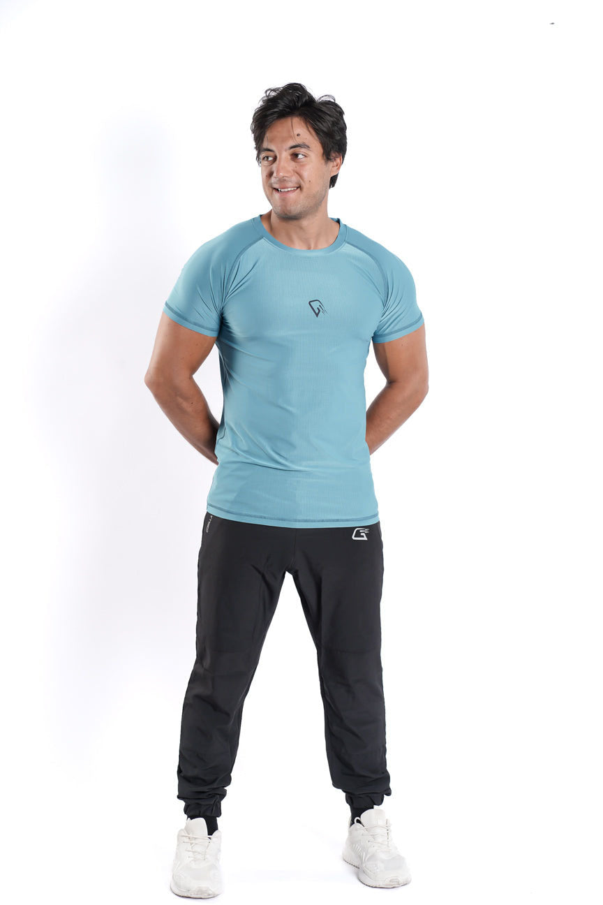 Synthetic Ultra Pulse T-Shirt - Baby Blue
