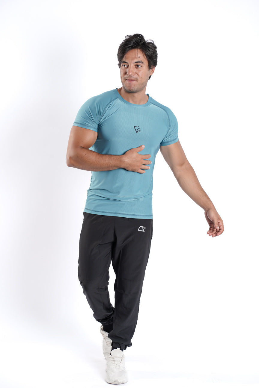 Synthetic Ultra Pulse T-Shirt - Baby Blue