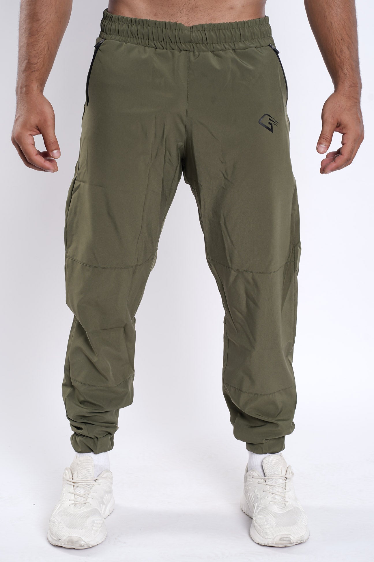 Synthetic Taco Pants - Olive