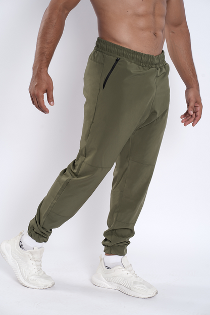 Synthetic Taco Pants - Olive