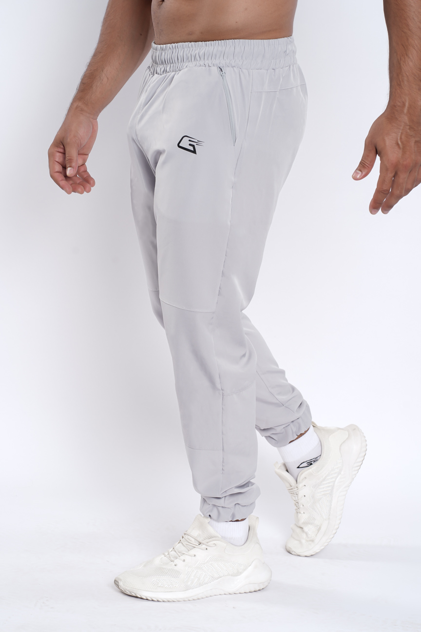 Synthetic  Elysium Strides Pants - Light Grey