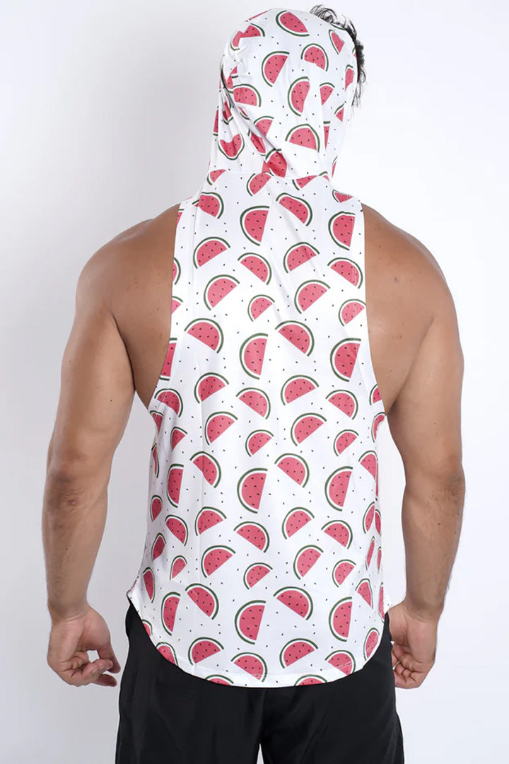 Synthetic Tri Blend Sleeveless T-Shirt - Multicolor