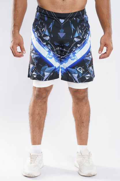 Synthetic Cool Corp shorts - Multicolor