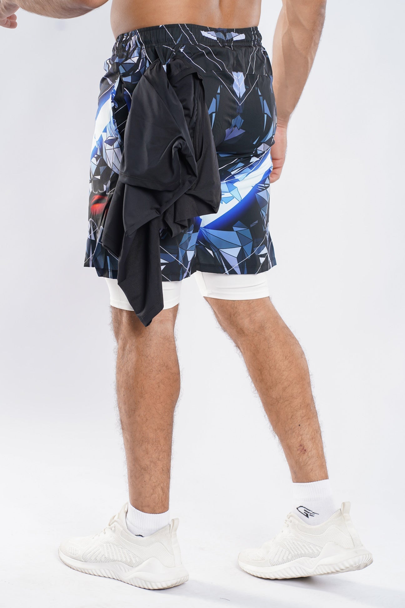 Synthetic Cool Corp shorts - Multicolor