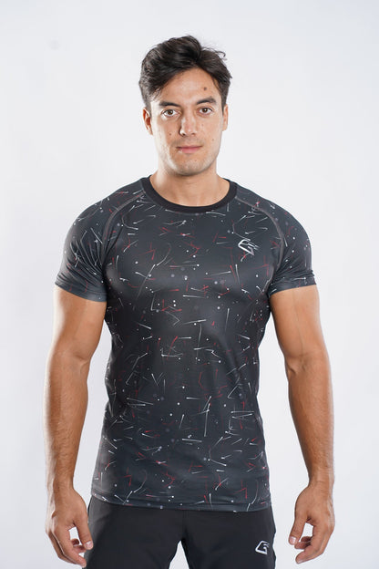 Synthetic Dark Matter Compression T-shirt - Multicolor