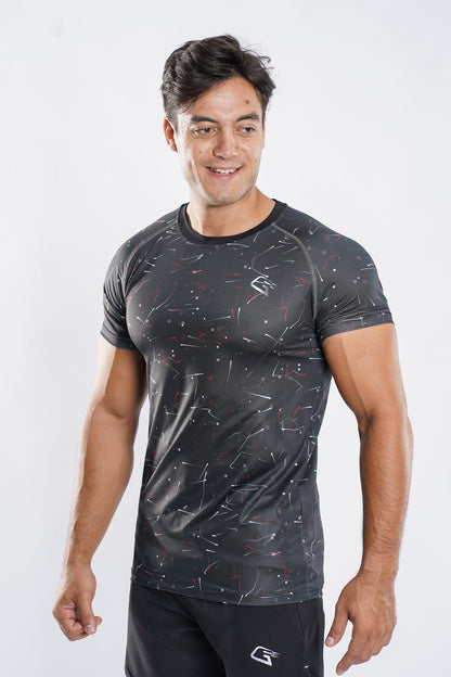 Synthetic Dark Matter Compression T-shirt - Multicolor