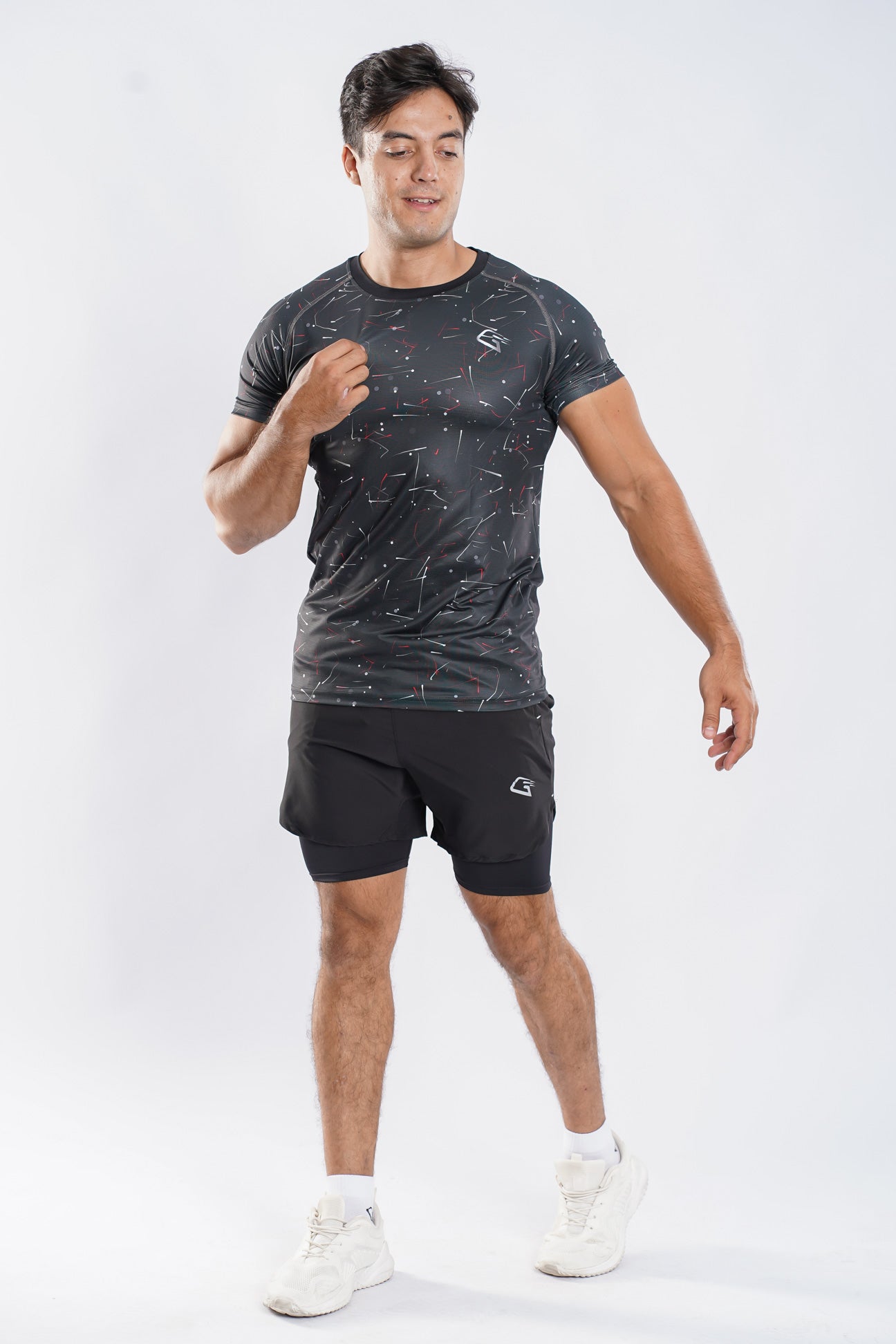 Synthetic Dark Matter Compression T-shirt - Multicolor