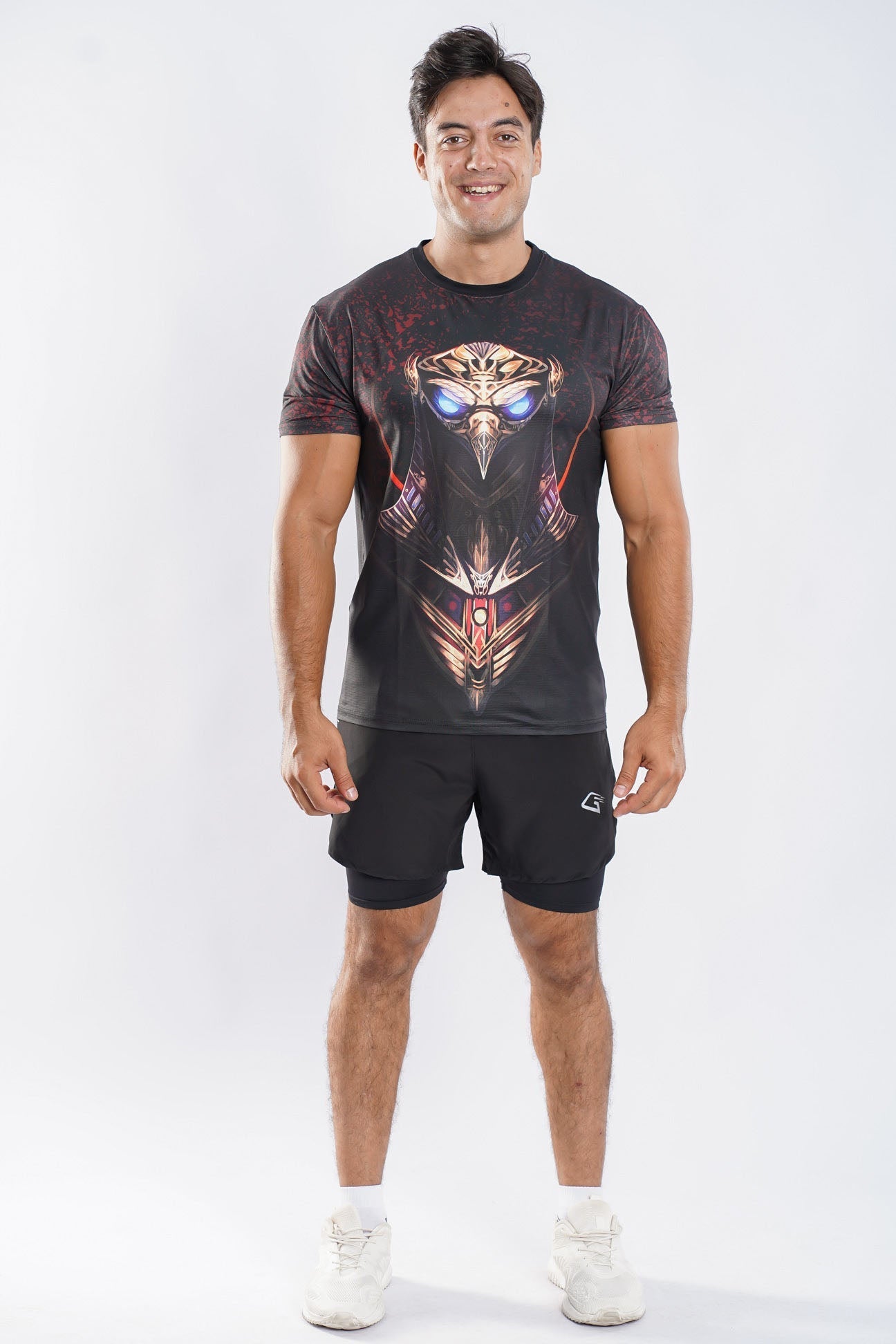 Synthetic Raven Rise Athletic T-shirt - Multicolor