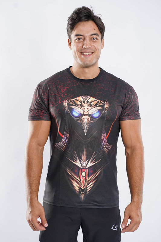Synthetic Raven Rise Athletic T-shirt - Multicolor