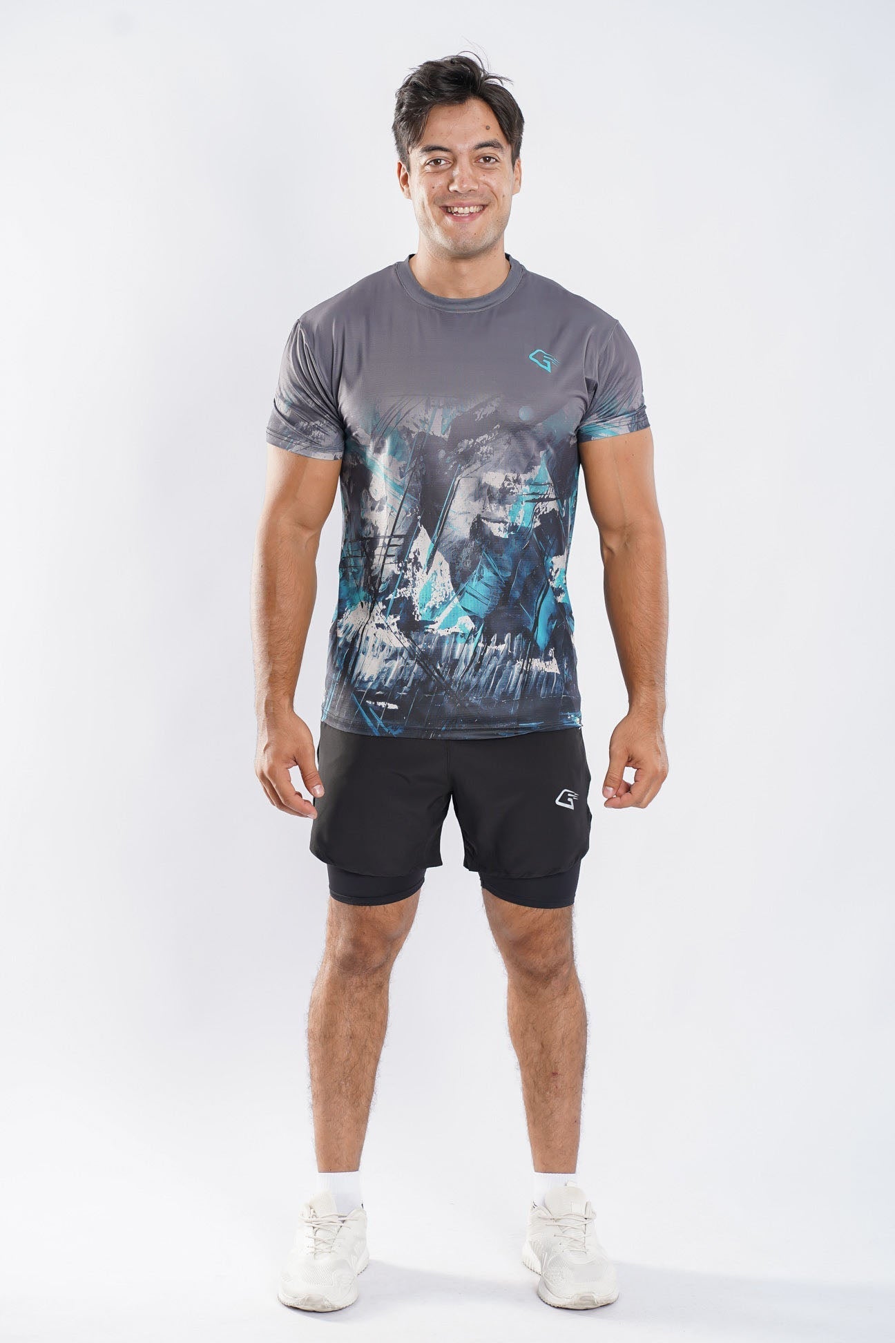 Synthetic Beast Mode Sport T-Shirt - Multicolor