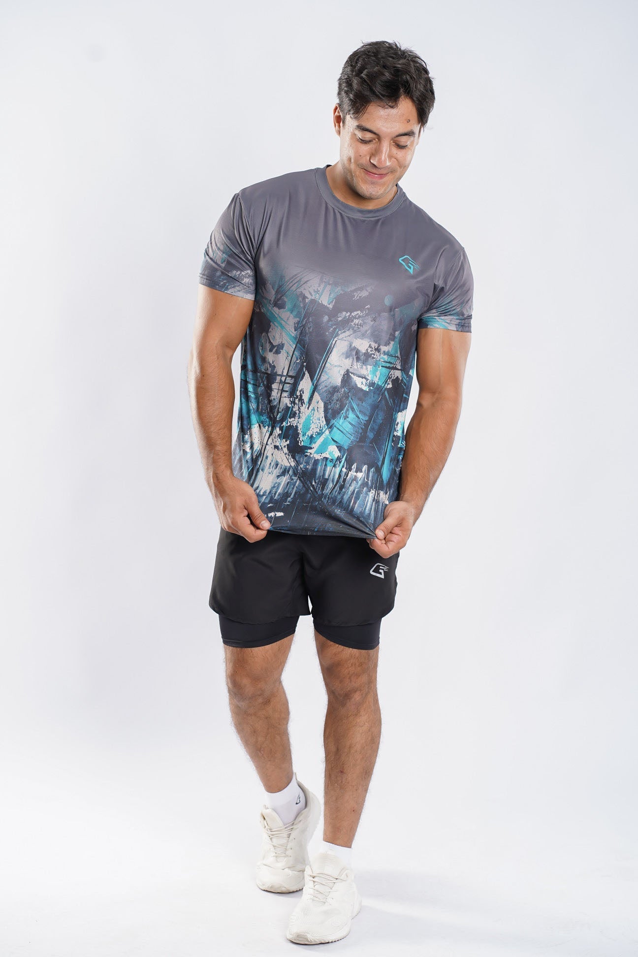 Synthetic Beast Mode Sport T-Shirt - Multicolor