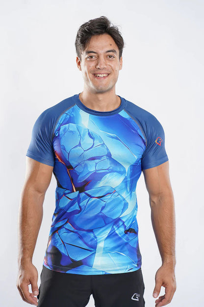 Synthetic Beast Mode Compression T-shirt - Multicolor