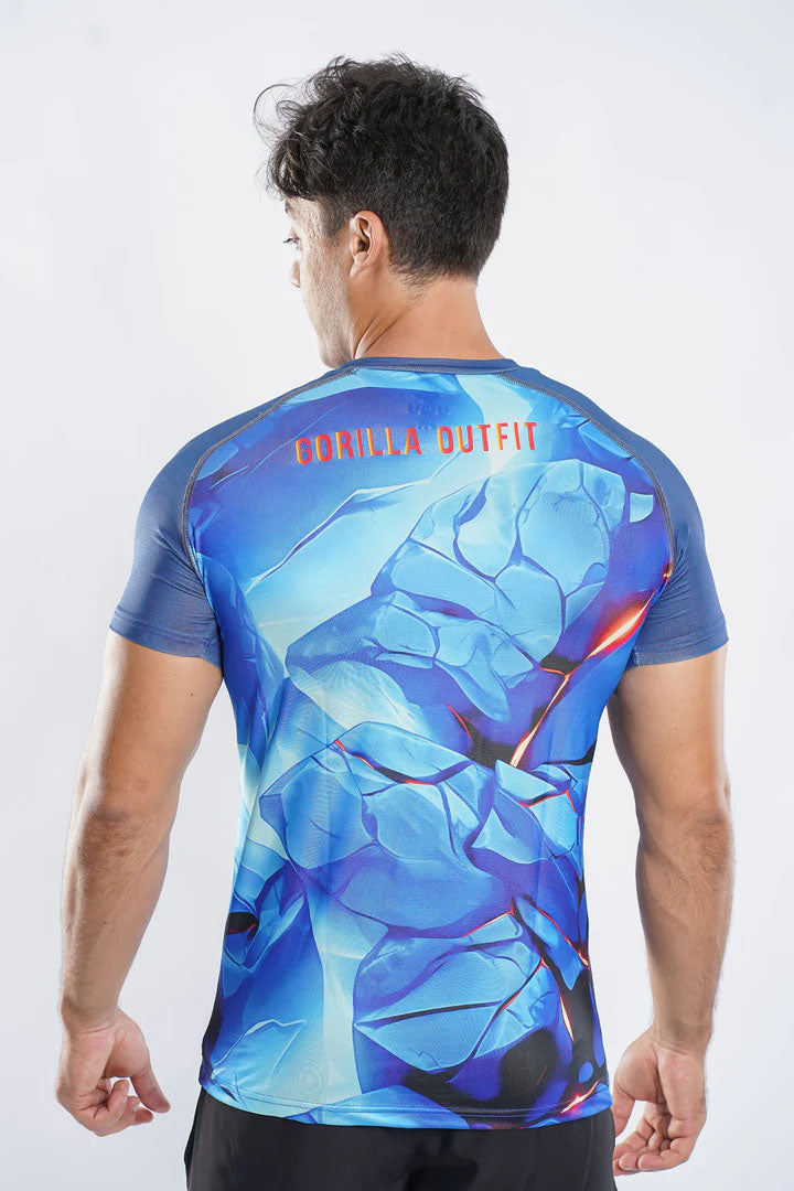 Synthetic Beast Mode Compression T-shirt - Multicolor