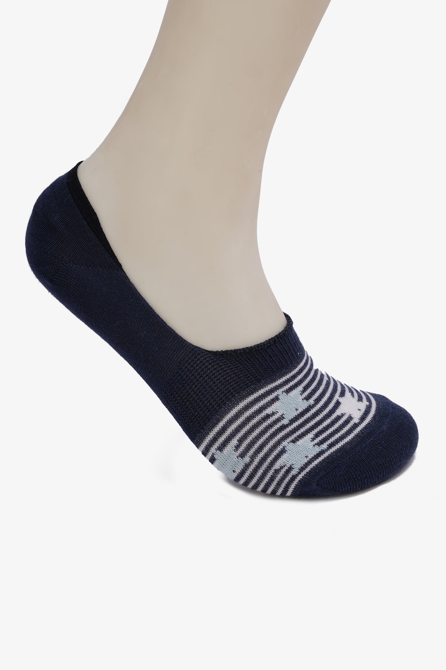 Cotton Invisible Socks - 3 Pairs