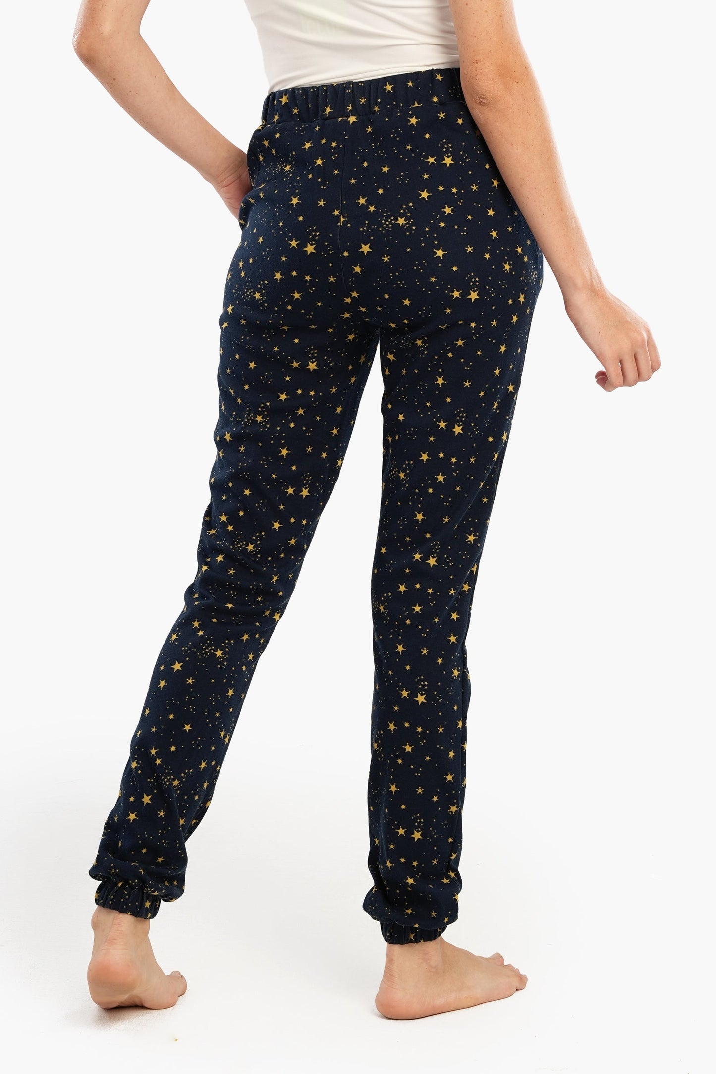 Stars All Over Print Pajama Pants