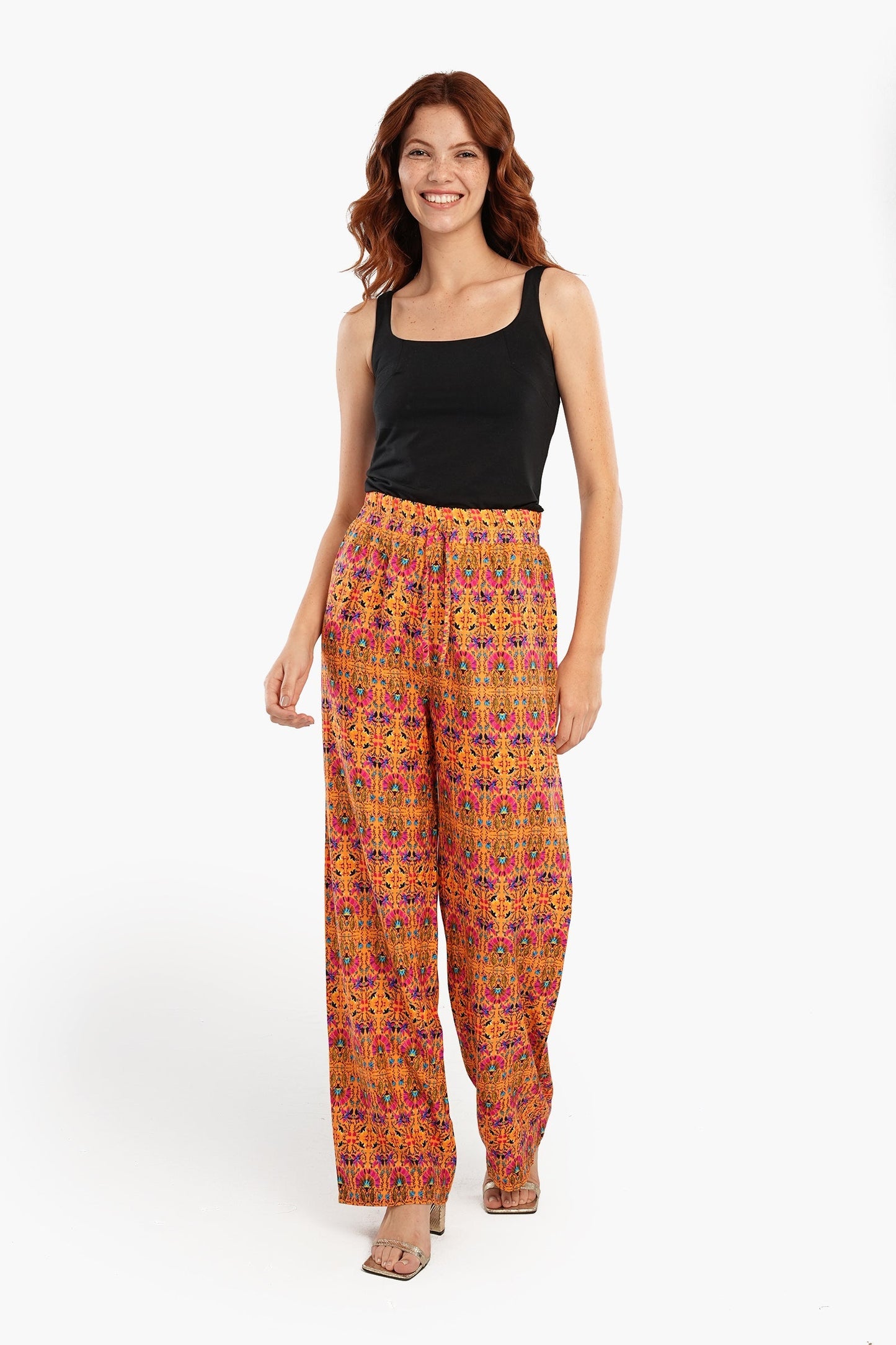 Colorful Printed Pants