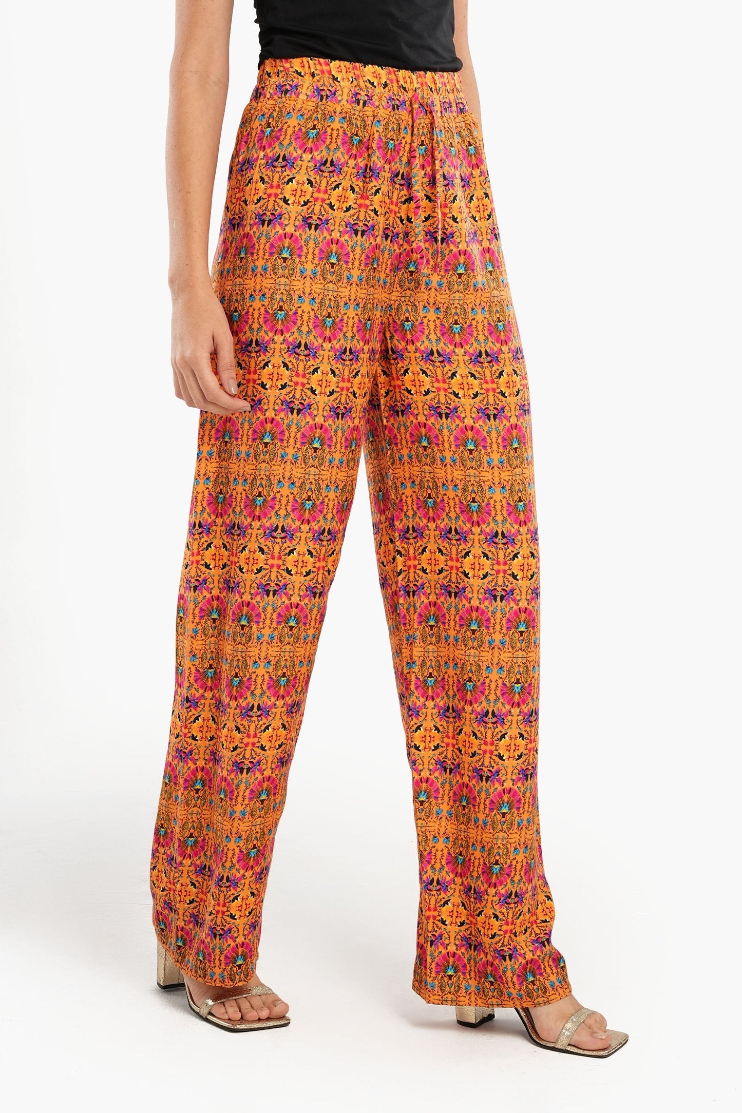 Colorful Printed Pants