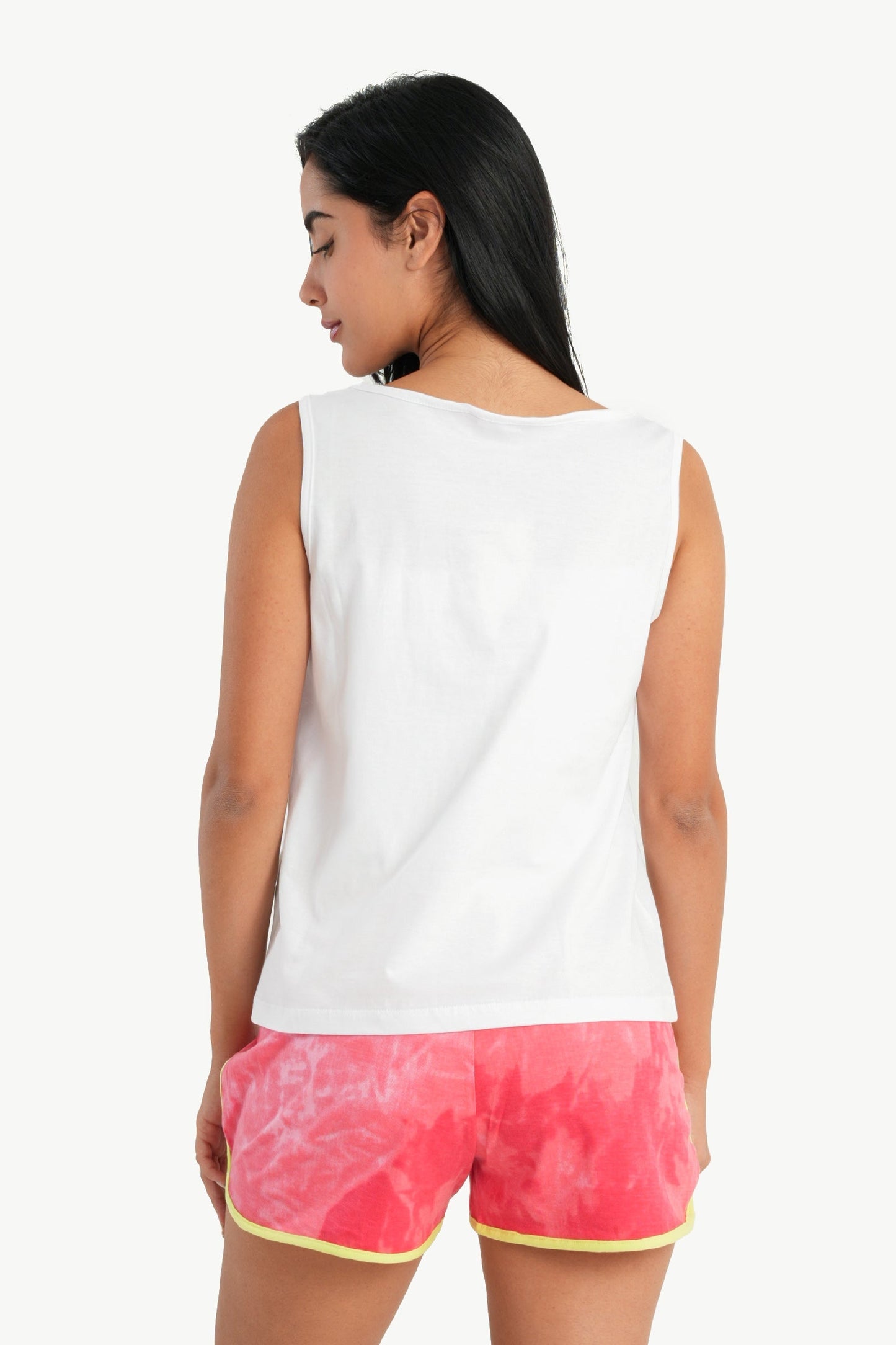 Pajama Set with Tye Dye Shorts