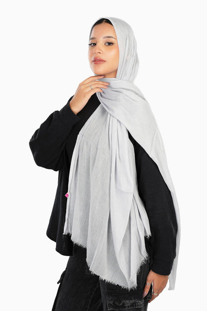 Cozy Crinkle Cotton Scarf