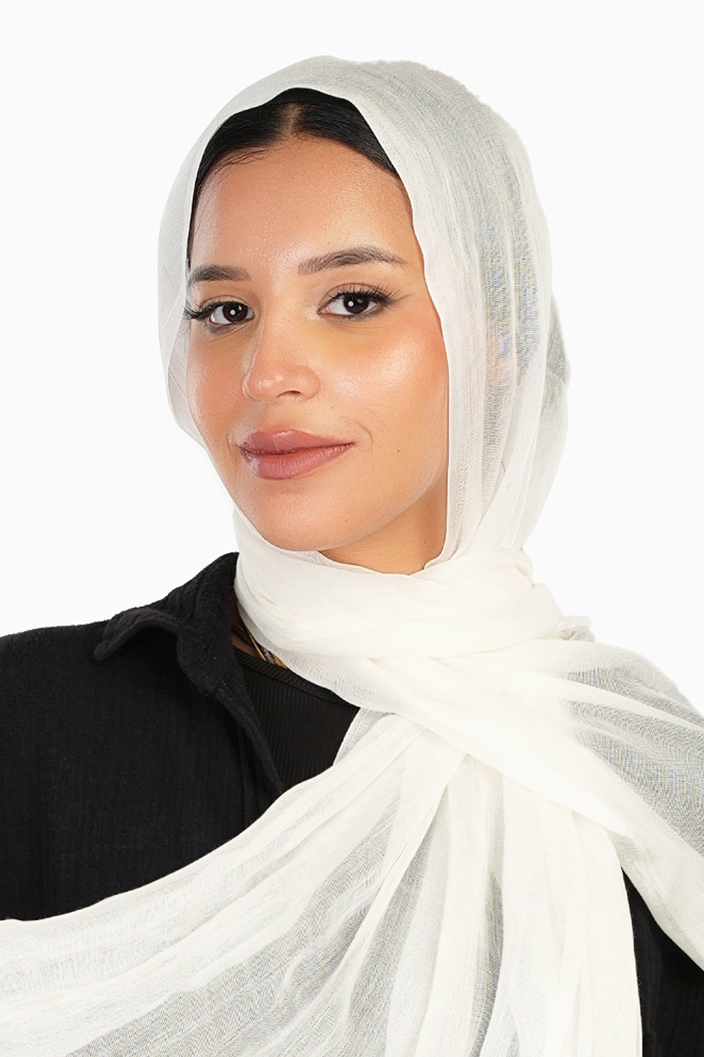 Cozy Crinkle Cotton Scarf