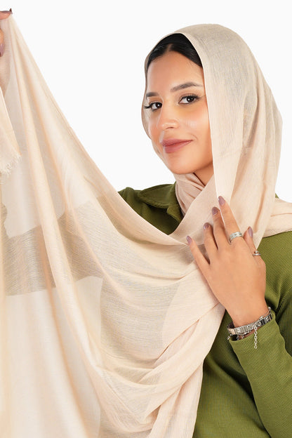 Cozy Crinkle Cotton Scarf