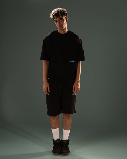 "AUTHENTIC" Oversized T-Shirt - Black